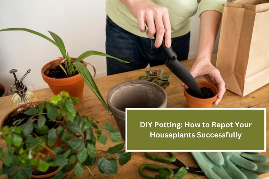 DIY Potting: How to Repot Your Houseplants Successfully